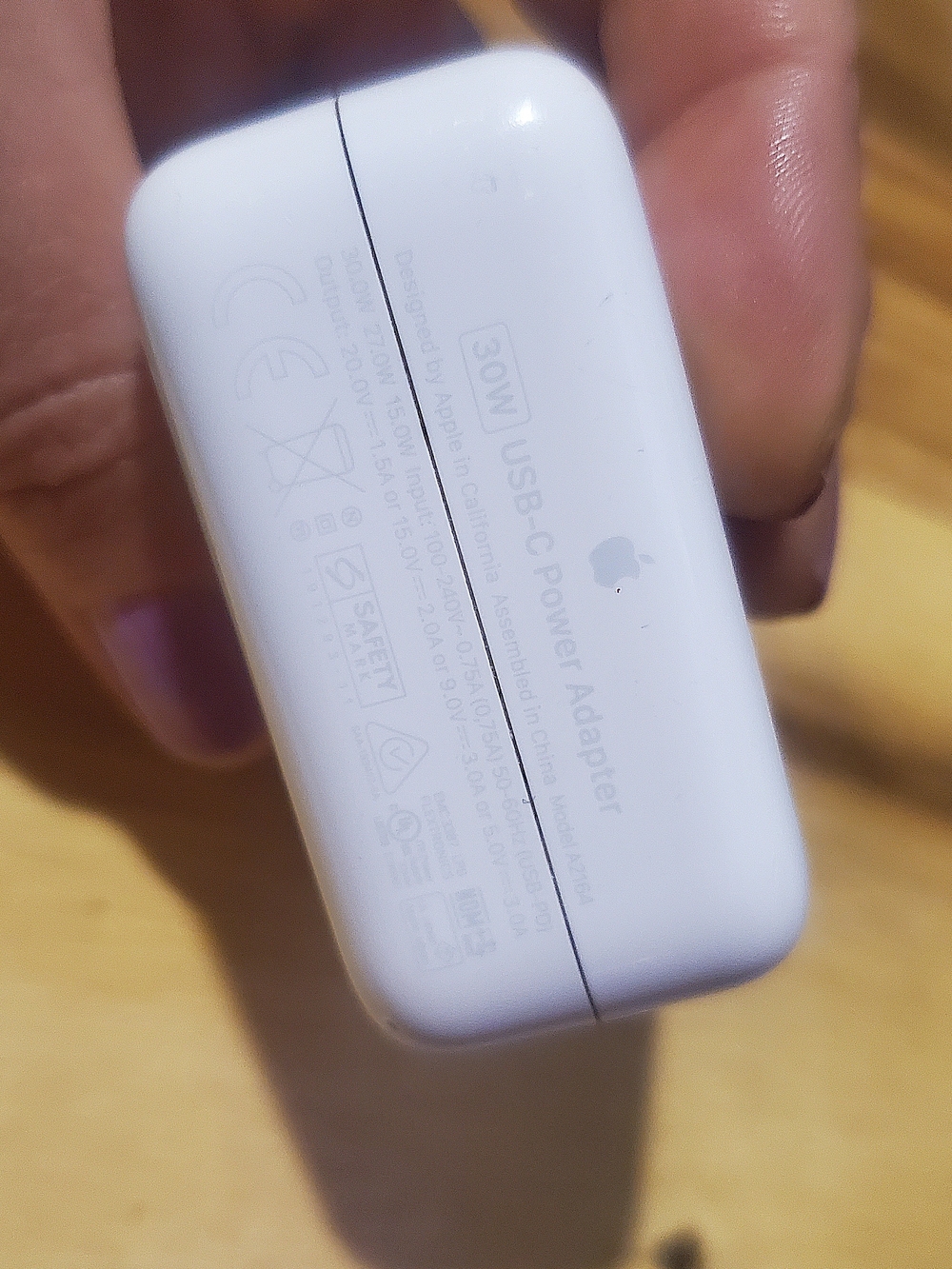 Apple 30W USB-C Power Adapter - White